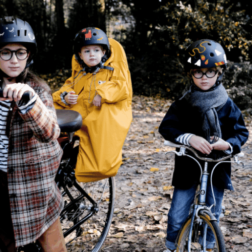 Poncho de pluie Rainette - jaune {enfant}