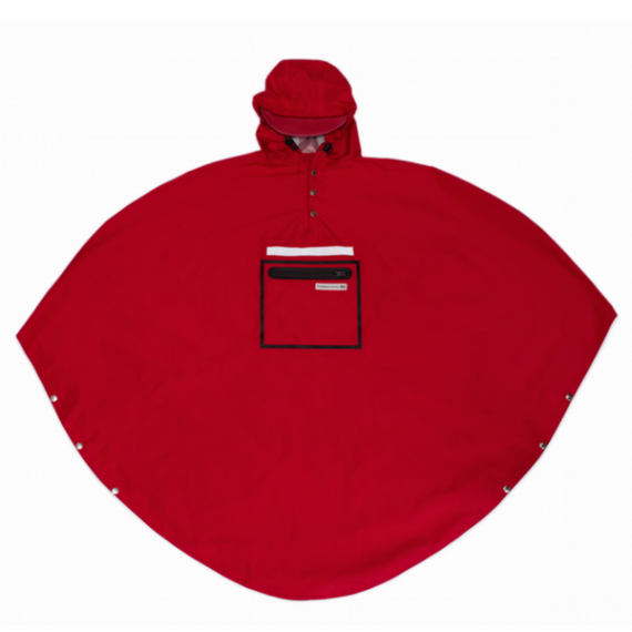 poncho pluie rouge the peoples poncho