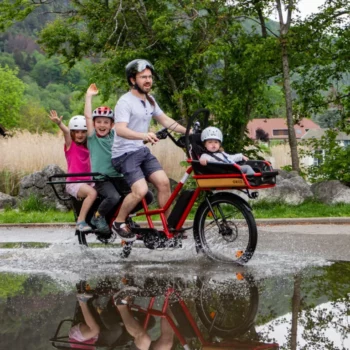 Vélo Cargo longtail électrique Evo - Oklö - MODELE EXPO couleur sable