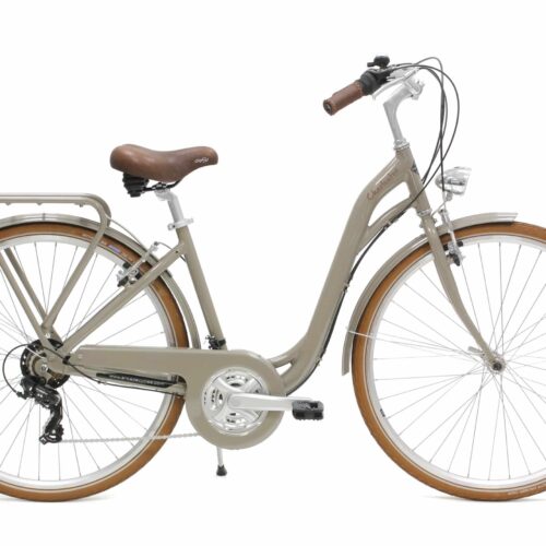 Vélo de ville Charleston champagne dérailleur 7 vit - Arcade