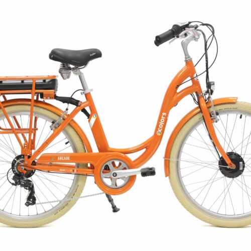 VAE e-colors orange candy | moteur avant 7v nexus S,M,L - Arcade