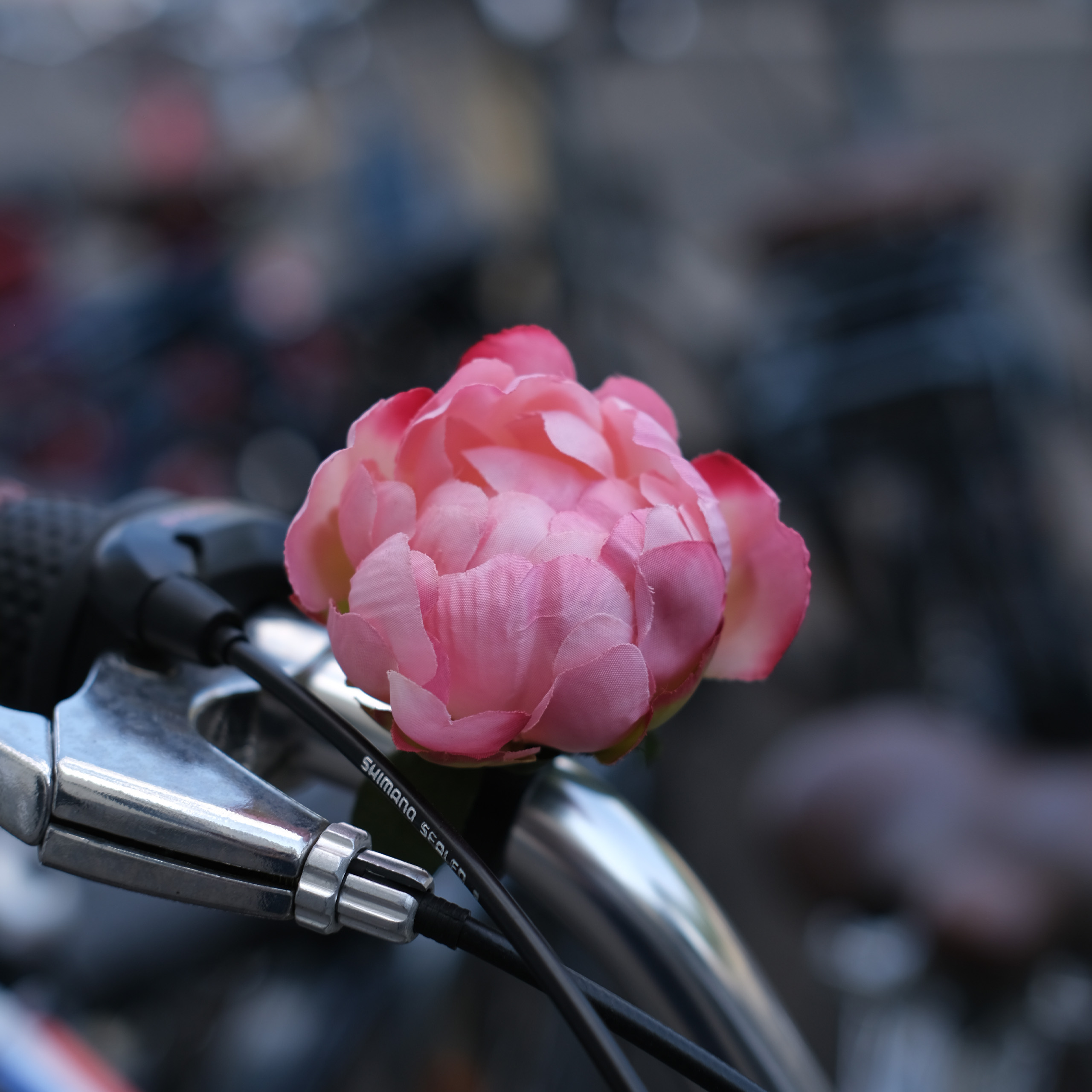 Poupoupidou : Pince à jupe pour vélo - Monsieur pignon madame guidon