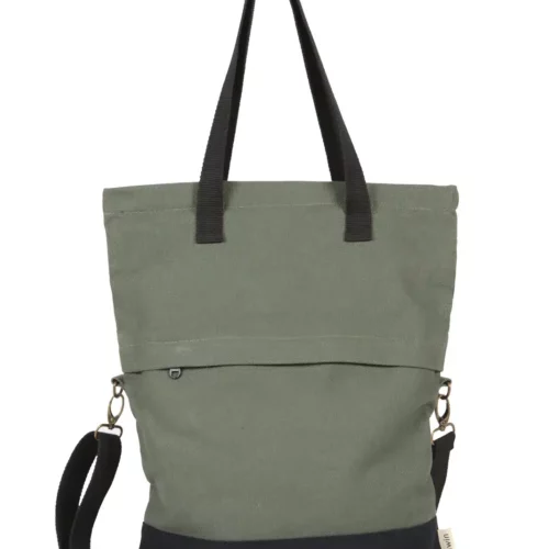 Sac shopper vélo Flo - Vert | BADAWIN