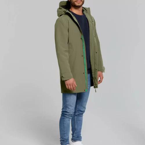 Parka pour Vélo Mosse Coupe Droite |Basil