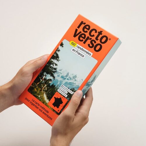 Carte Recto Verso - Méthode d'Aventure les Others - 100 randonnées en France