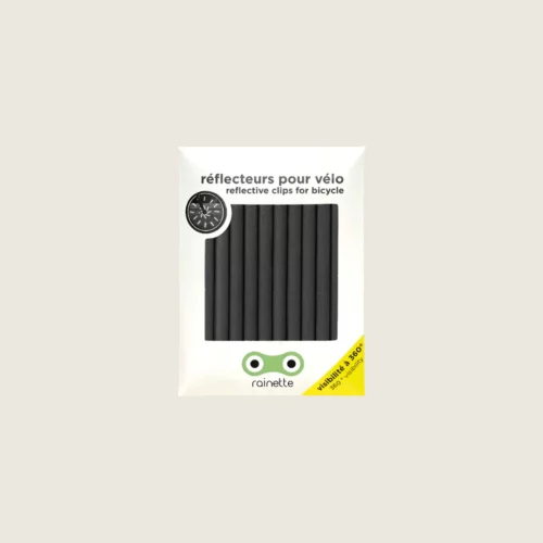 Réflecteurs roue de vélo noir - Rainette