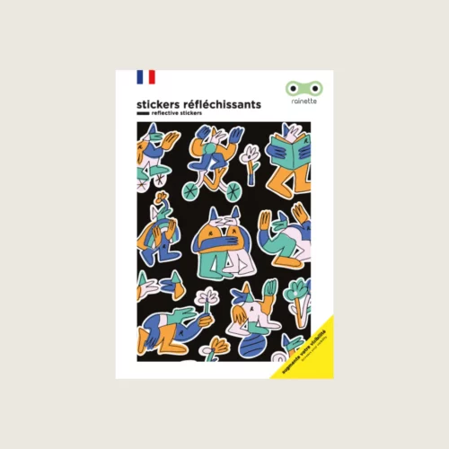 Sticker réfléchissant  - Rainette - Lucas