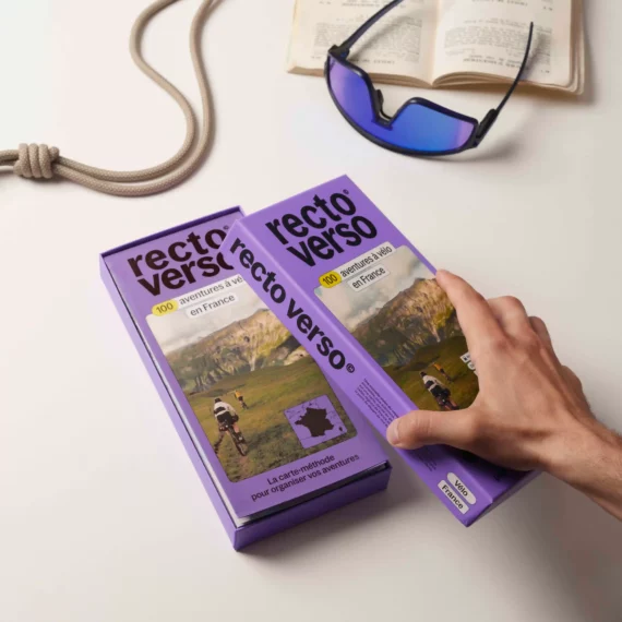 Carte Recto Verso - Méthode d'Aventure les Others - 100 randonnées Vélo