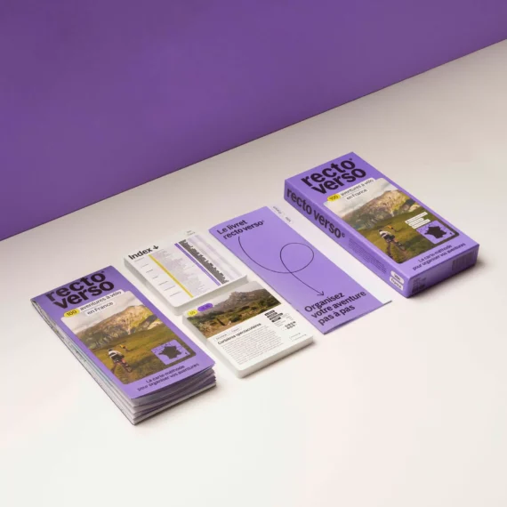 Carte Recto Verso - Méthode d'Aventure les Others - 100 randonnées Vélo